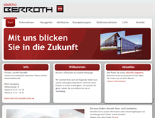 Tablet Screenshot of elektro-berroth.de